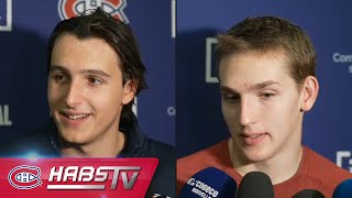 Prospects address the media on Day 2 of Canadiens Rookie Camp  LIVE PRESS CONFERENCE [upl. by Jessy]