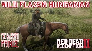 Wild Flaxen Chestnut Hungarian Halfbred near Emerald Ranch Red Dead Redemption 2 [upl. by Steinberg308]