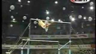 Simona Amanar  1999 Worlds Team Finals  Uneven Bars [upl. by Einnaej632]