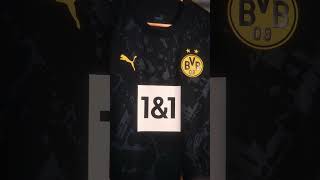 Nova camisa do Borussia Dortmund NoDetalhe futebol borussia Puma dortmund [upl. by Madlin]