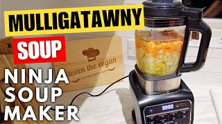 Mulligatawny Spicy Soup In The Ninja Soup Maker cooking recipe healthyfood [upl. by Ocer]