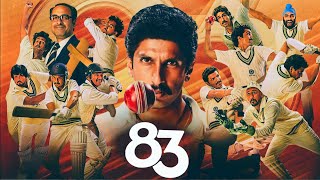 83 Full Movie In Hindi  Ranveer Singh  Deepika P  Hardy S  Pankaj Tripathi  Review amp Facts [upl. by Arikahc787]