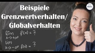 Grenzwertverhalten  Globalverhalten  Beispiele  Ganzrationale Funktionen by einfach mathe [upl. by Muire]