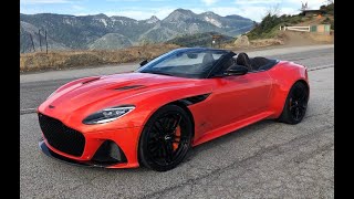 The 2020 715 HP DBS Superleggera Volante is the Fastest SoftTop Aston Martin Ever  One Take [upl. by Pittel]