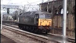 Crewe Railway Station Class 47 Collection Part 2 [upl. by Ahsatniuq]