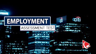 Citigroup Citi IQ amp Aptitude Employment Assessment Test Explained [upl. by Aivart]