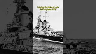 USS Wisconsin BB64 Big Wisky  history shorts fyp [upl. by Annal]