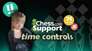 How do time controls work What does 21 mean  Chesscom Support [upl. by Ayat43]