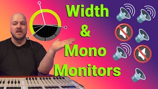 How to use Width in Mono Wedge Monitors with Stereo Sources  Quick WING Tips [upl. by Isa686]