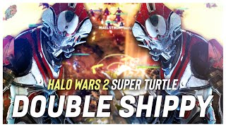 DOUBLE SHIPMASTER SUPER TURTLE Halo Wars 2 [upl. by Palila]