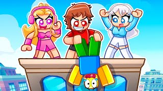 PUSHING NOOBS OFF SKYSCRAPERS WITH MY CRAZY FAN GIRLS [upl. by Arrekahs676]