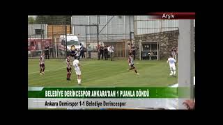 ANKARA DEMİRSPOR BELEDİYE DERİNCESPOR MAÇI [upl. by Ainesy51]