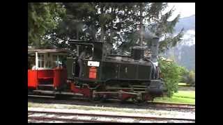 Steam Cog Engines Achenseebahn meet at Eben Austria [upl. by Jt464]