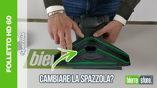 Spazzola Folletto HD60  VK200 VK220s [upl. by Neurath690]