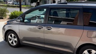 DIY Replacement of Window WeatherstrippingDoor Belt Molding in 2012 Toyota Sienna [upl. by Annahsirhc]