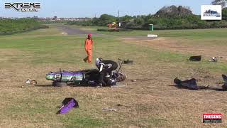 Investchem Formula 1600 2022  East London  Ewan Holtzhausen Big Flip [upl. by Elwee]