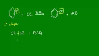 Substituição eletrofílica baseada na definição de Lewis  Química Orgânica  Biologia [upl. by Anilecram]