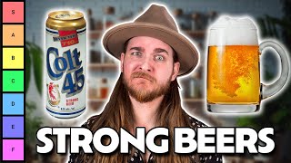 Strong Beer Tier List  Taste Test [upl. by Dodwell834]