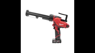 Milwaukee 244120 Caulk Gun With VariableSpeed Trigger  JB TOOLS [upl. by Stickney]