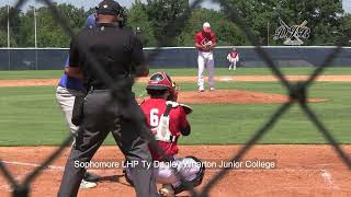 Sophomore LHP Ty Dagley Wharton Junior College [upl. by Ialokin]