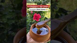 మన Business లో Honey 🍯 Start చేసా మావా🐝 honey shorts food telugu oil [upl. by Yttap]