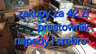 zakupy na złomie za 42 zł srebro prostownik [upl. by Enelyt347]