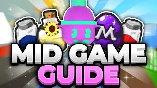 The Ultimate Mid Game Guide  Roblox Bee Swarm Simulator [upl. by Swain923]