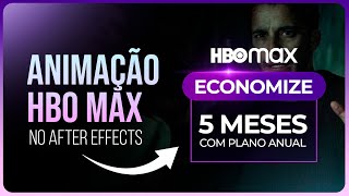 MOTION PARA HBO MAX  ANIMAÇÃO NO AFTER EFFECTS psd free [upl. by Linn]