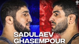 Crazy ending  Abdulrashid SADULAEV VS Kamran GHASEMPOUR [upl. by Airdnas]