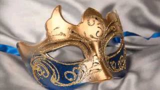 Blue Masquerade Masks  Venetian Ball Masks in Blue [upl. by Sherfield791]