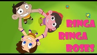 Learn Toddlers rhyme  Ringa Ringa Roses  Nursery Rhymes  kids [upl. by Gavan]