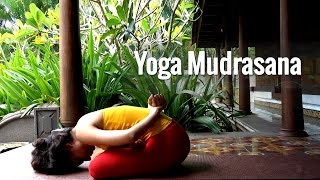 Yoga Mudrasana a Forward Bending Yogasana [upl. by Bertina369]