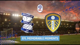 Birmingham v Leeds United nine goal thriller  FULL MATCH [upl. by Acirederf]