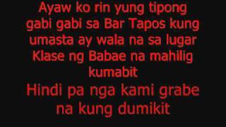 Ayoko Na Sayo ByTarget With Lyrics [upl. by Acinorev137]