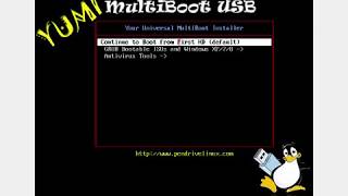 How To Create Multiboot USB Drive Using YUMI Windows XP and ESET SysRescue together [upl. by Fablan541]