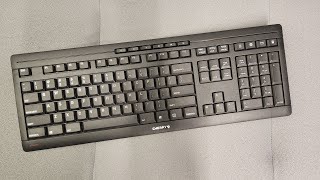 Cherry Stream Wireless Keyboard Review  Can this keyboard dethrone the BEST Office Keyboard [upl. by Imena]