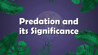 Bio 12  Chapter 25  Predation is a significant  Hindi  Urdu [upl. by Stace]