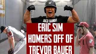 Eric Sim FINALLY HOMERS off of Trevor Bauer  Live AtBats [upl. by Lauro663]