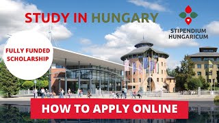 كفاش ندفع للمنحة الهنغارية EP 02 ⎮HOW TO APPLY FOR STIPENDIUM HUNGARICUM SCHOLARSHIP🇭🇺 [upl. by Copeland]