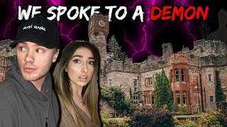 WE SPOKE TO A DEMON  Exploring The Hauntings Of RUTHIN CASTLE [upl. by Kaiser97]