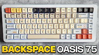 INSANE 8000HZ RAPID TRIGGER KEYBOARD  Backspace Oasis75 Review [upl. by Ibed]