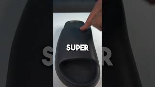 REAL vs FAKE YEEZY SLIDE ONYX [upl. by Akirret]