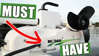 Rhodan offshore trolling motor review on the Sea Hunt Gamefish 25 [upl. by Atsirtal]