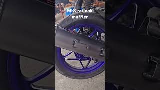 Mt8 ratlook muffler Honda click v3 [upl. by Zoie]