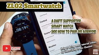 How To Connect T900 Ultra Smart Watch To Android Phone [upl. by Garcon]