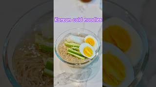 This is the best NOODLES recipe noodles noodlerecipes koreancoldnoodles [upl. by Lefty963]