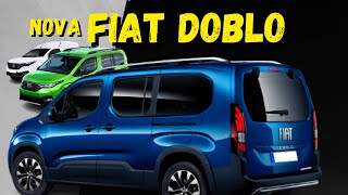 NOVAS FIAT DOBLO E A FIORINO  NOVA GERAÇÃO  DESIGN MODERNO E MUITO MAIS  VEÍCULOS COMERCIAIS [upl. by Mcleod721]