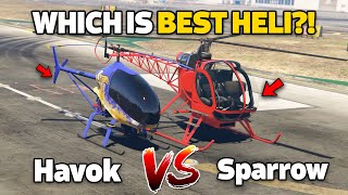 GTA 5 ONLINE  HAVOK VS SPARROW WHICH IS BEST [upl. by Sonnie157]