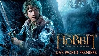 The Hobbit The Desolation of Smaug  LIVE World Premiere [upl. by Aracat]