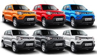 Maruti Suzuki Spresso  All Colour Options  Images  AUTOBICS [upl. by Lemar]